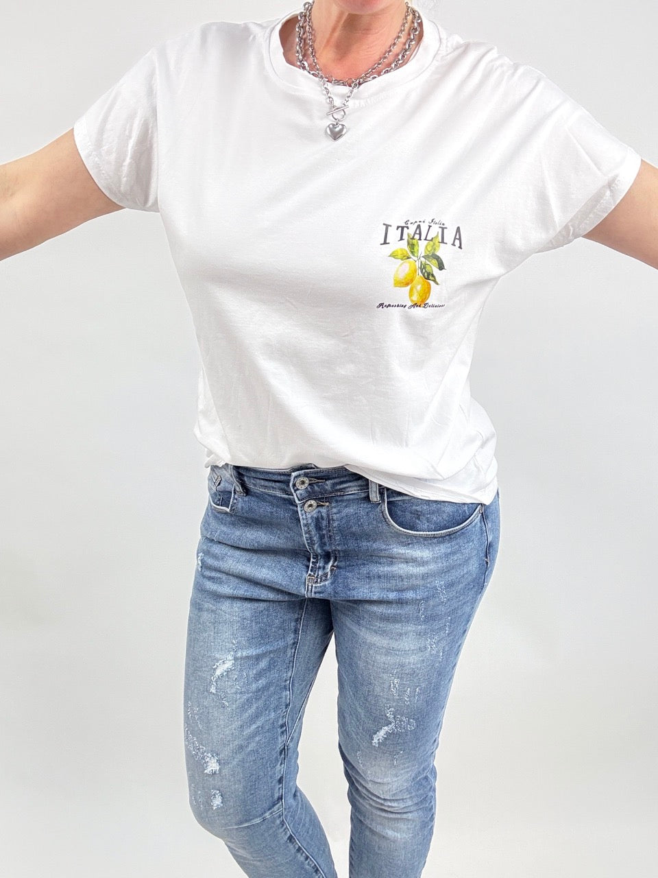 Shirt Italia Weiß ! Nur in kleiner Auflage verfügbar!!!