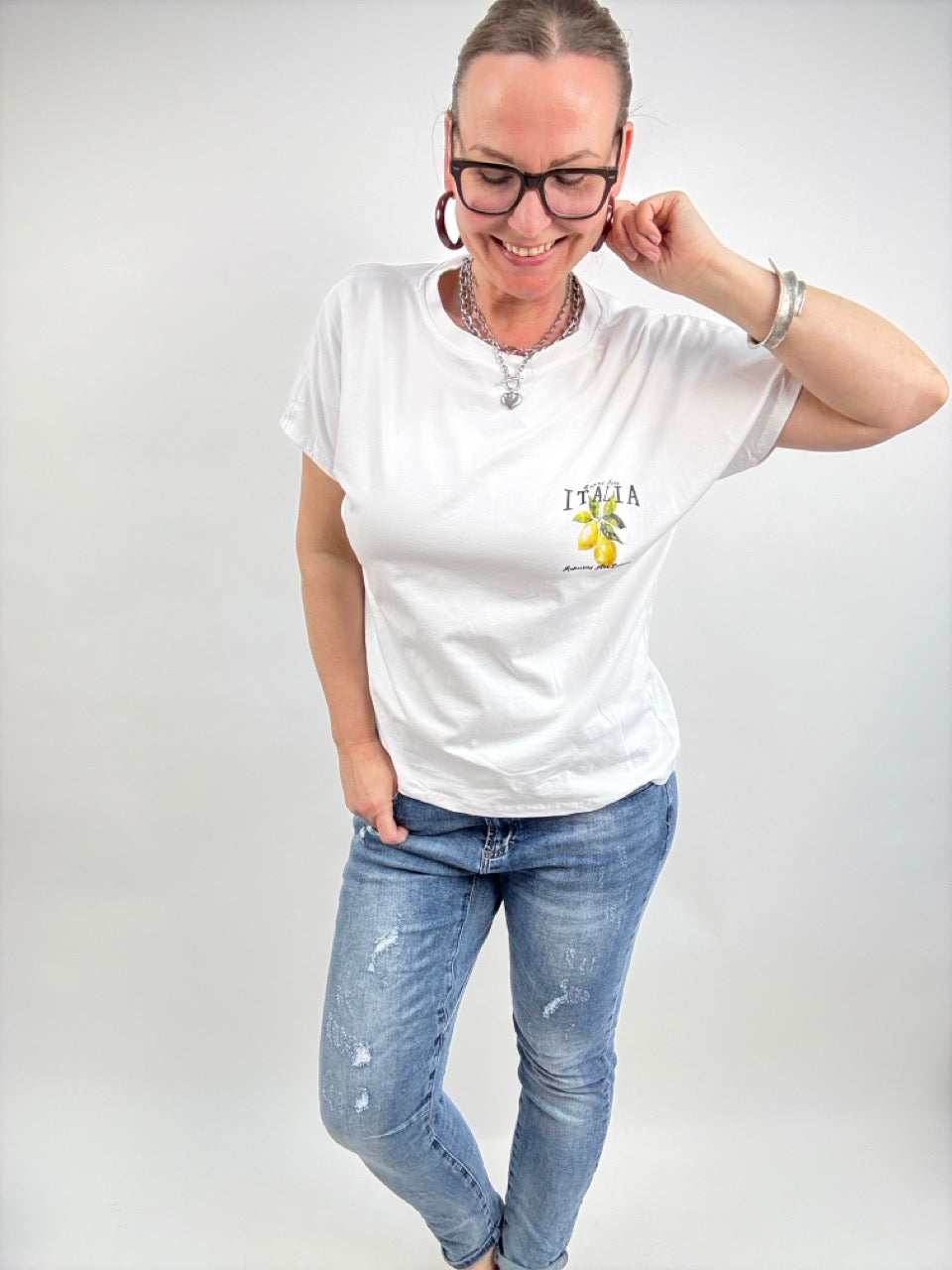Shirt Italia Weiß ! Nur in kleiner Auflage verfügbar!!!