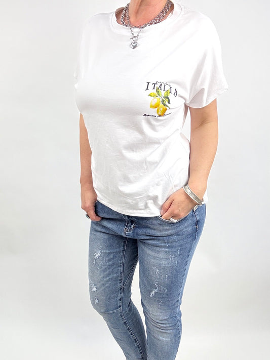 Shirt Italia Weiß ! Nur in kleiner Auflage verfügbar!!!