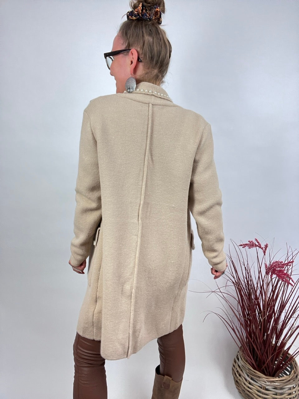 Strickjacke Marie Cream