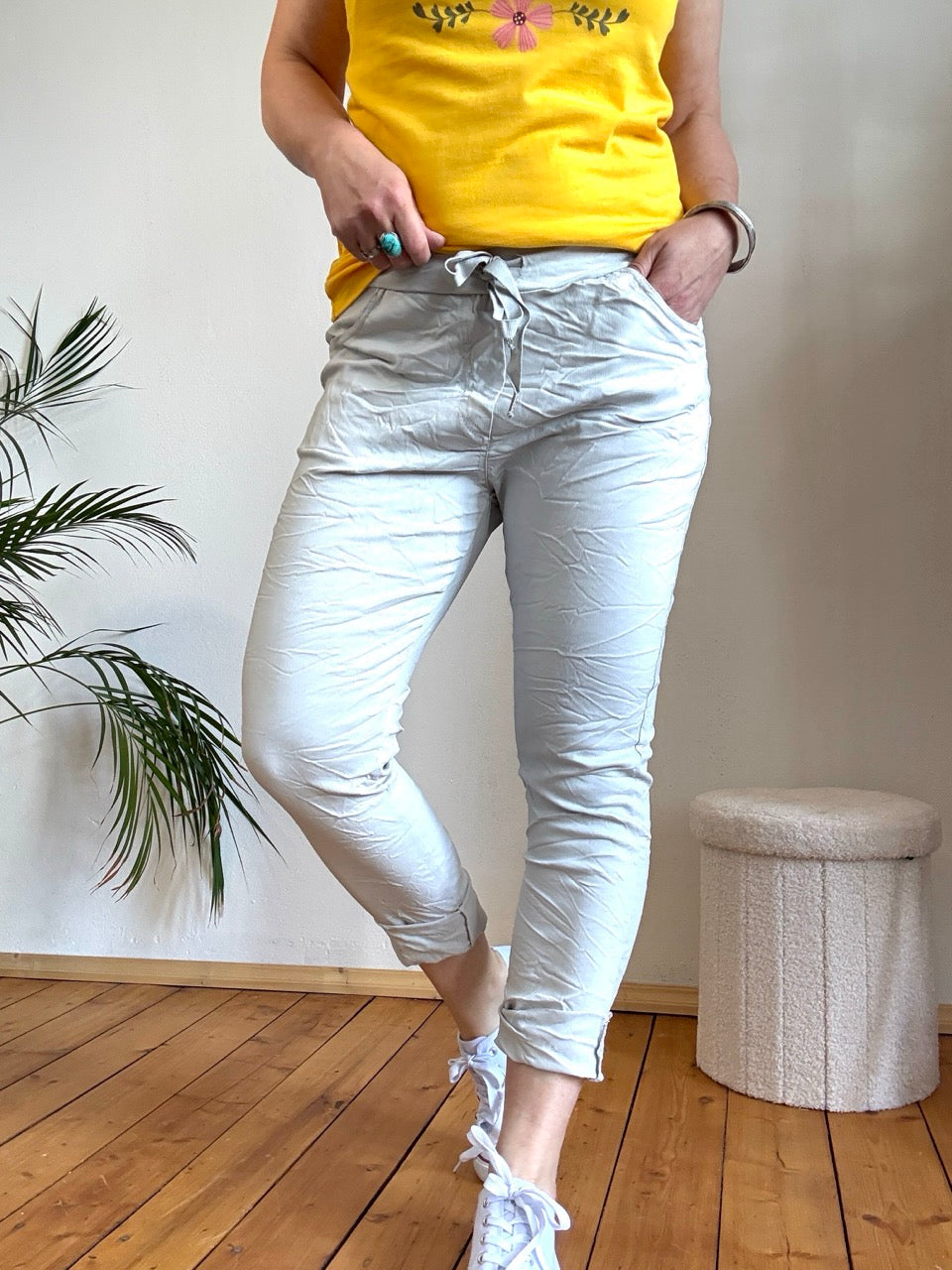 Jogpants Nice Style Cream
