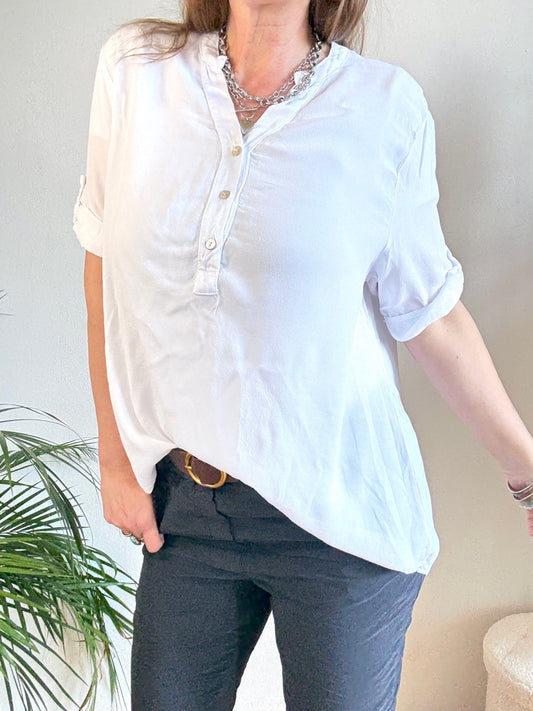 Bluse Lena Weiß
