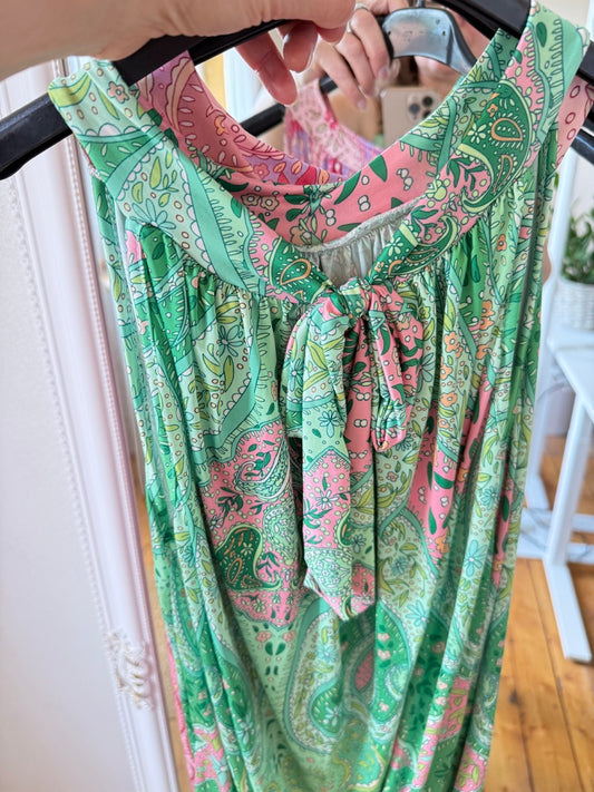 Top Alice Paisley Grün
