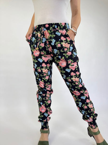 Hose Flower Dream Schwarz