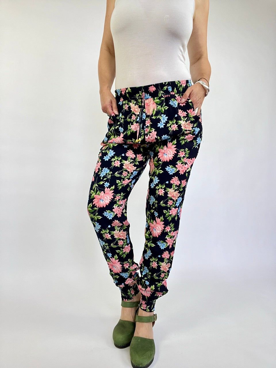 Hose Flower Dream Schwarz