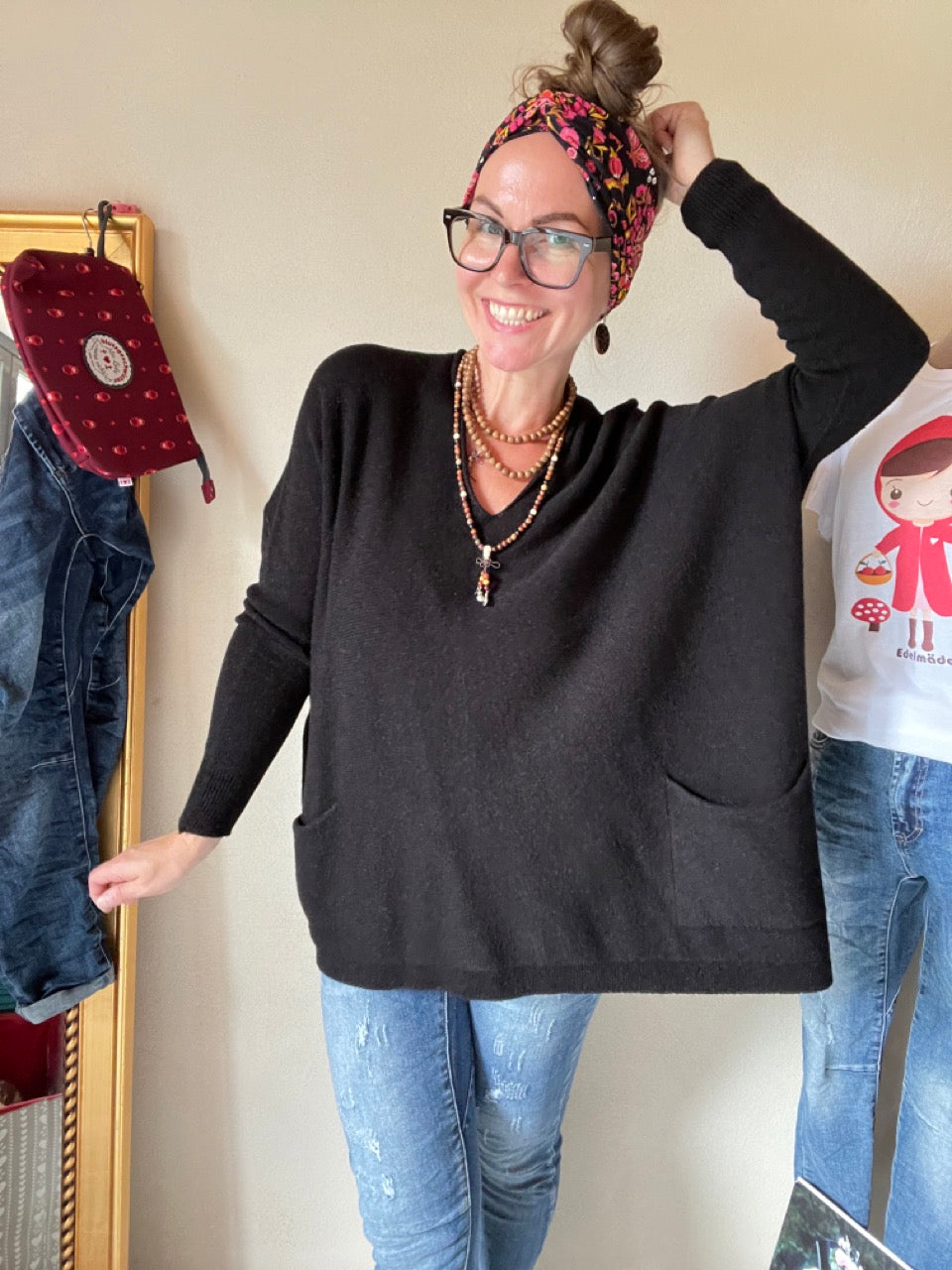 Pulli Nice Day Schwarz