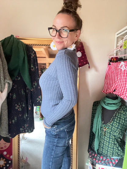 Pulli Sinja Jeansblau