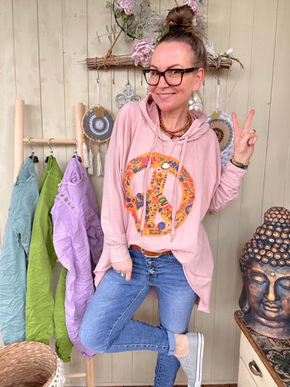 Pulli Peace zart Rose