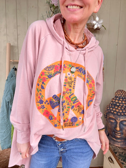 Pulli Peace zart Rose