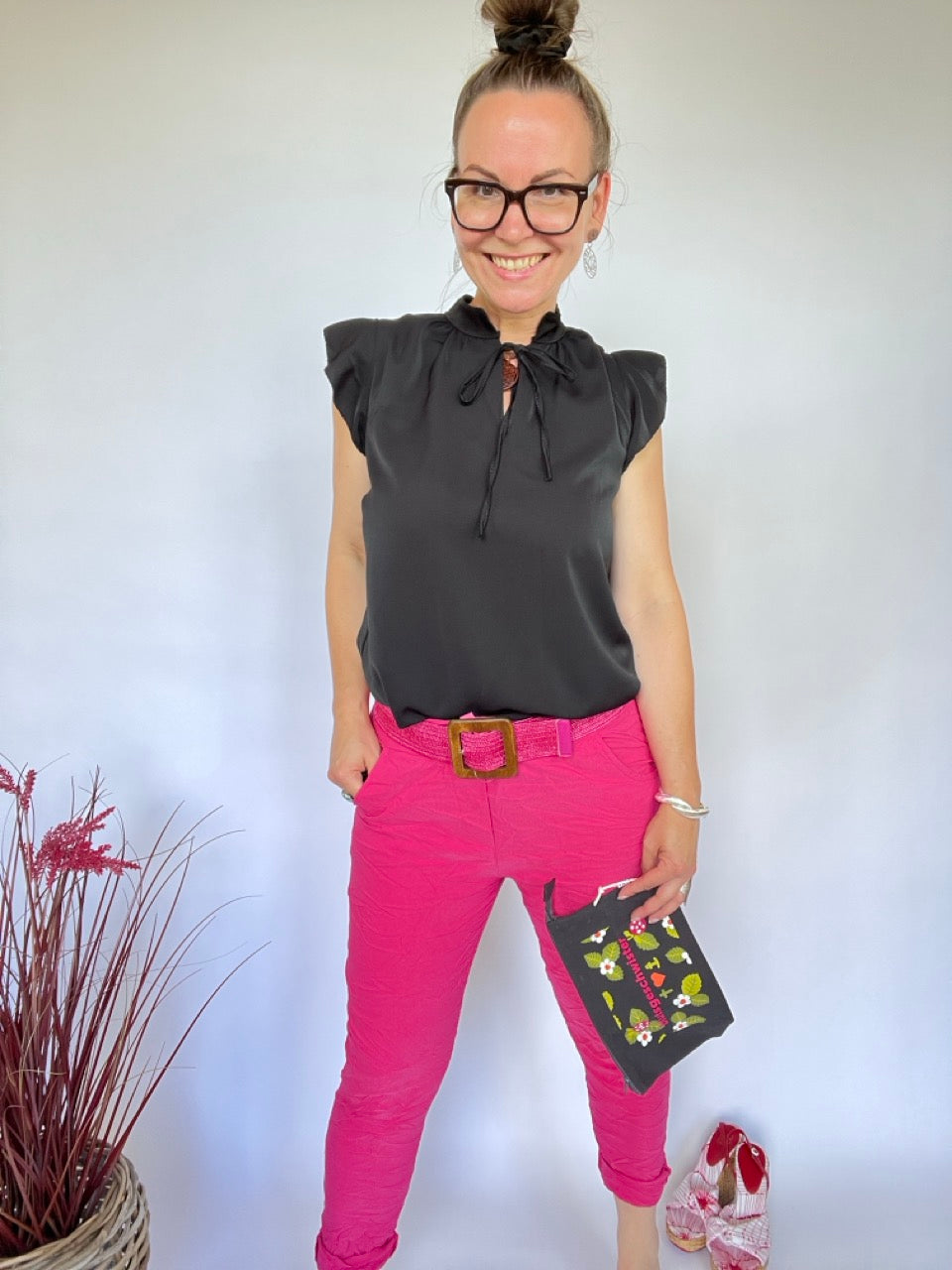 Bluse Maria Schwarz
