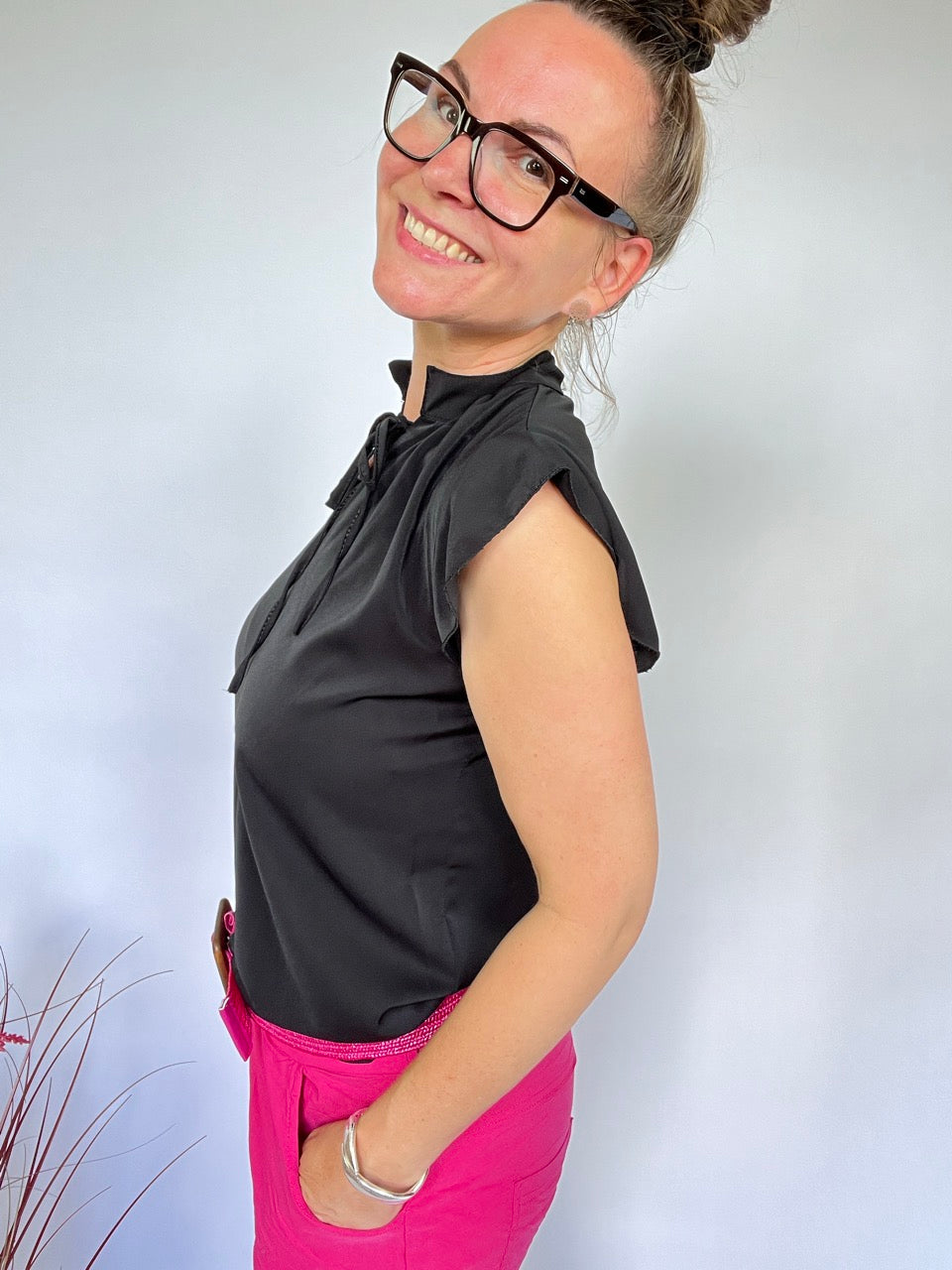Bluse Maria Schwarz