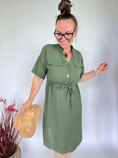 Kleid Tilda Olive Grün