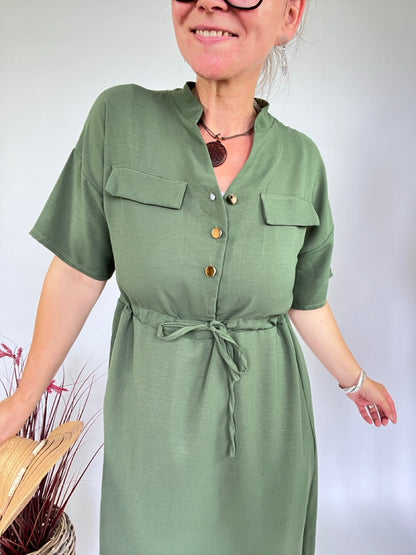 Kleid Tilda Olive Grün