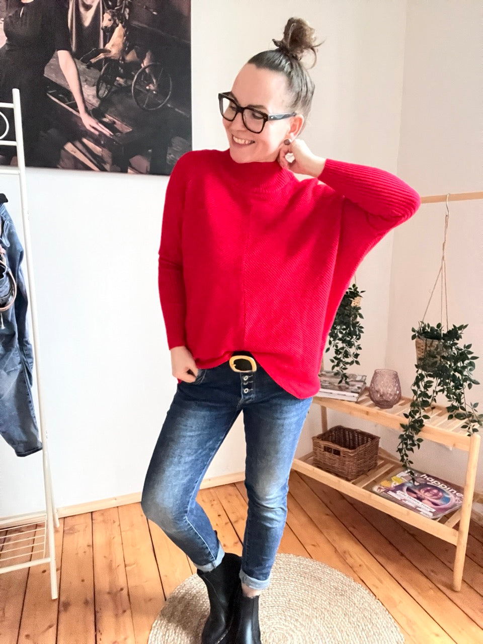 Pulli Lieblingsstück Rot