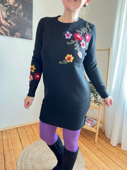 Kleid Flora Schwarz