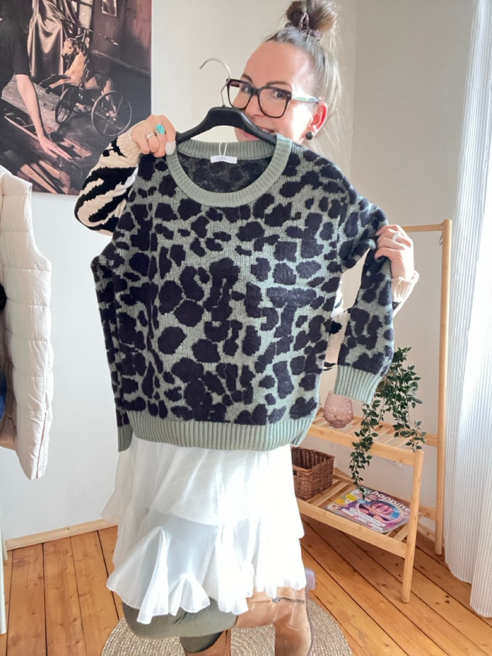 Pulli Leo Grün