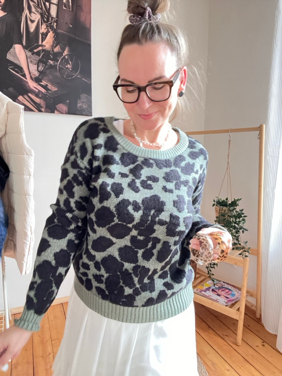 Pulli Leo Grün