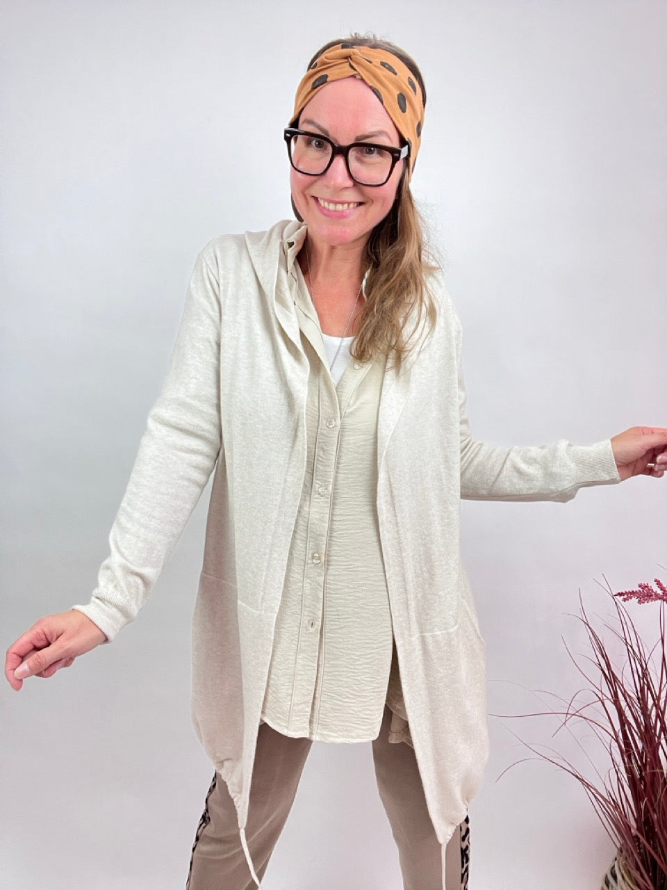 Strickjacke Martha Cream