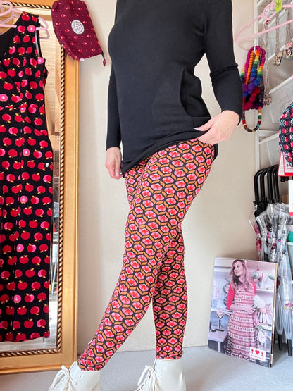 Leggings Flowers Bunt