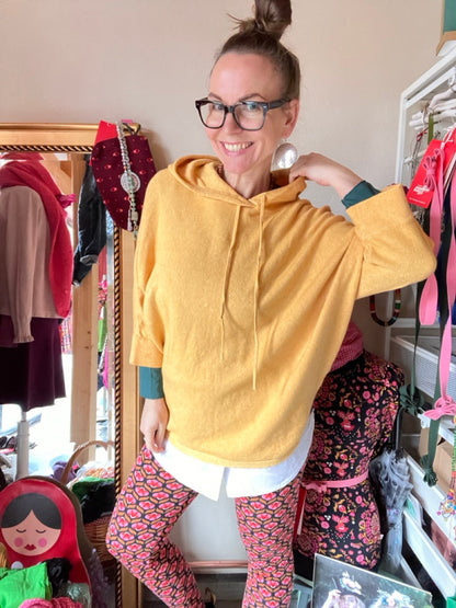 Pulli Heimatglück Senfgelb