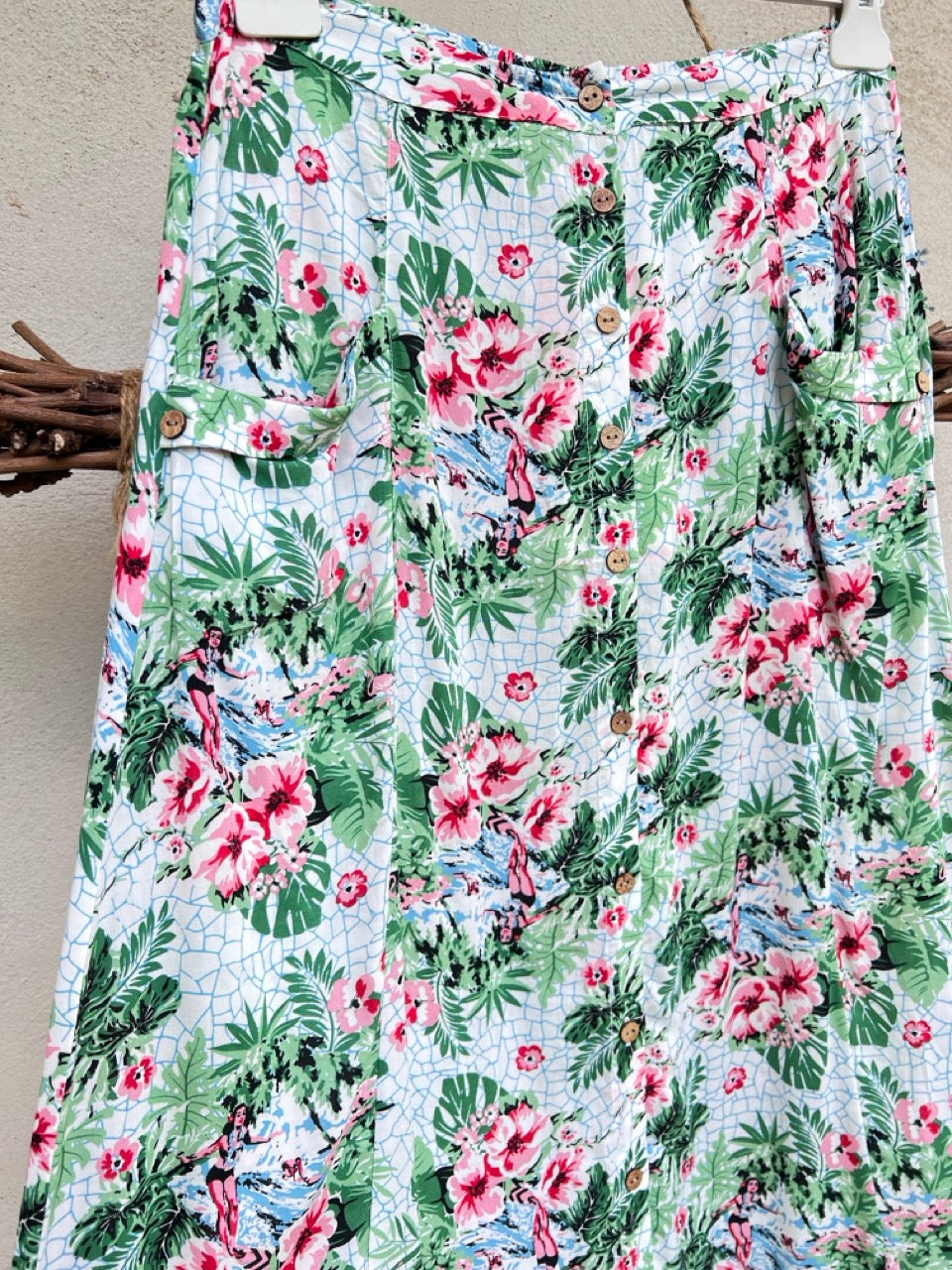 Rock Maxi Blutsgeschwister Tropical