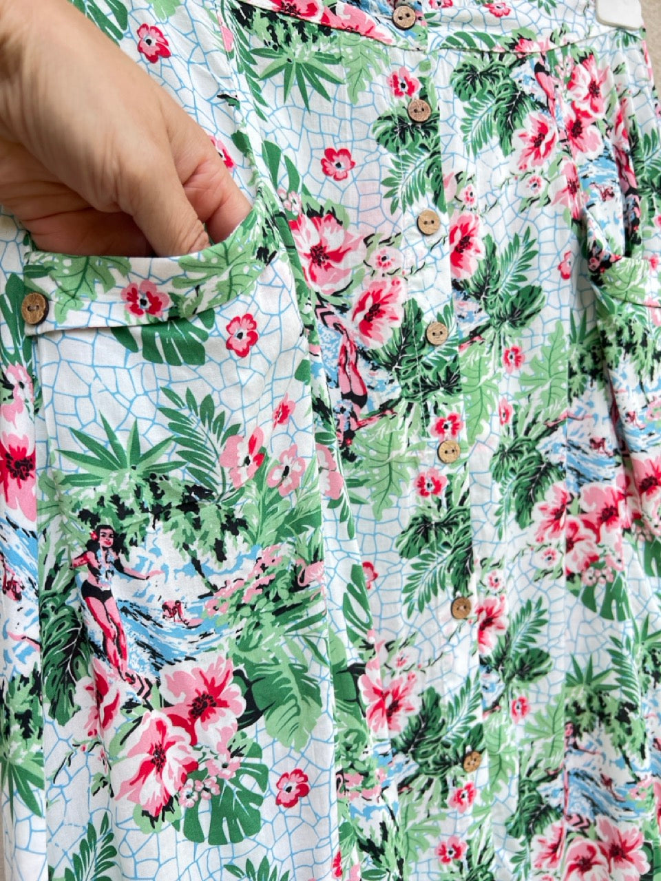 Rock Maxi Blutsgeschwister Tropical