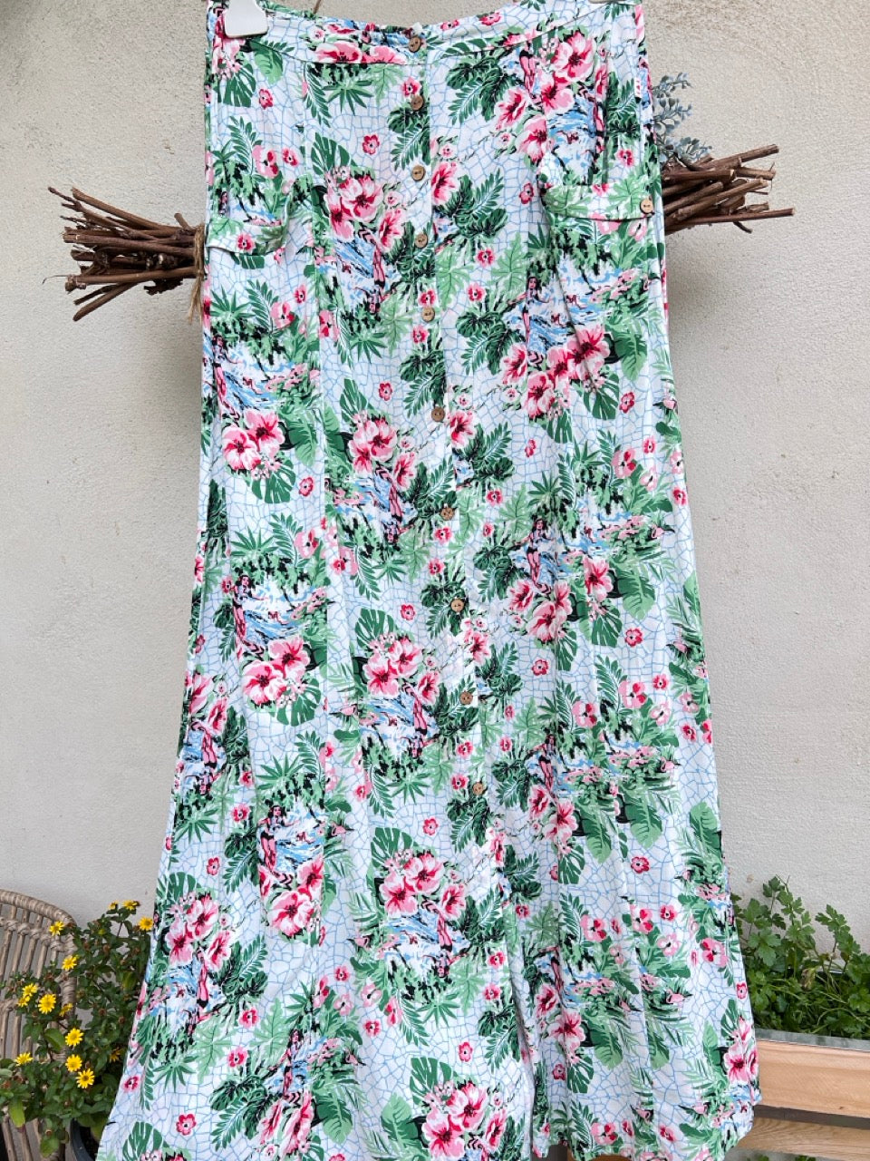 Rock Maxi Blutsgeschwister Tropical