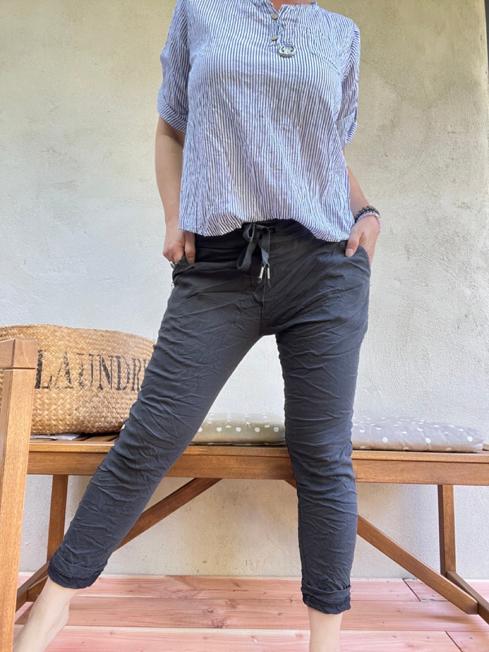 Jogpants Nice Style Dunkelgrau