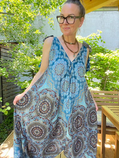 Overall Mandala Türkis