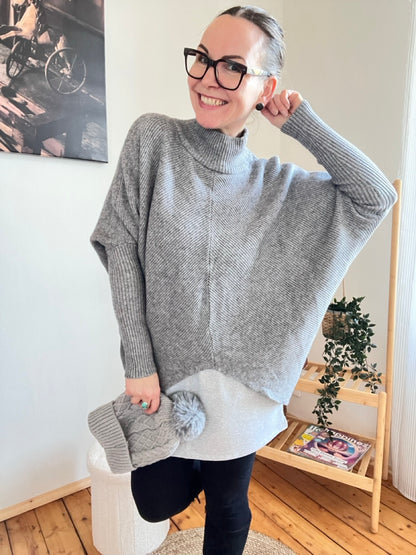 Pulli Lieblingsstück Grau meliert