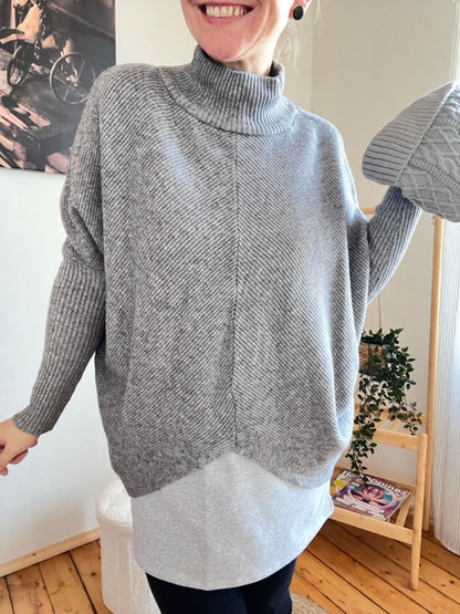 Pulli Lieblingsstück Grau meliert