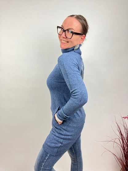 Kleid Herrlich weich Jeansblau