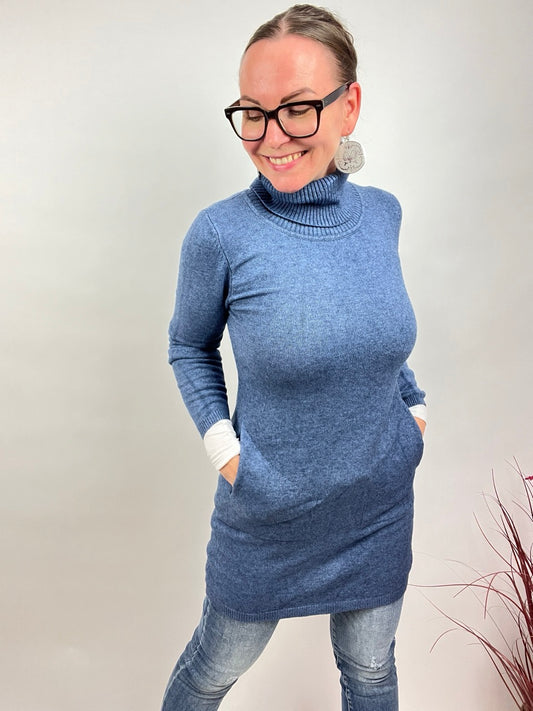 Kleid Herrlich weich Jeansblau