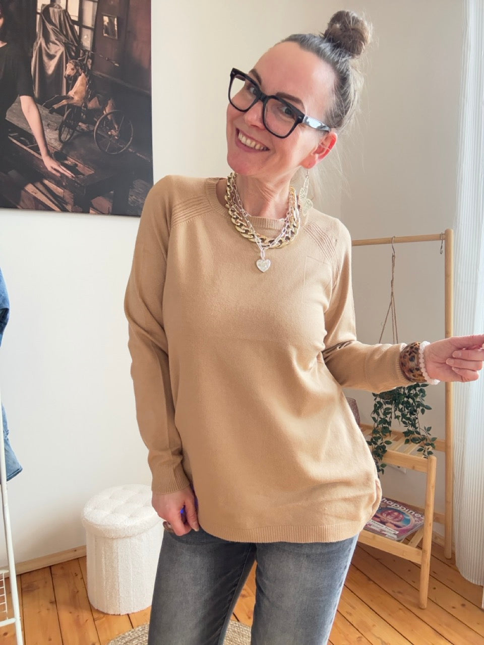 Pulli Magda Cappuccino