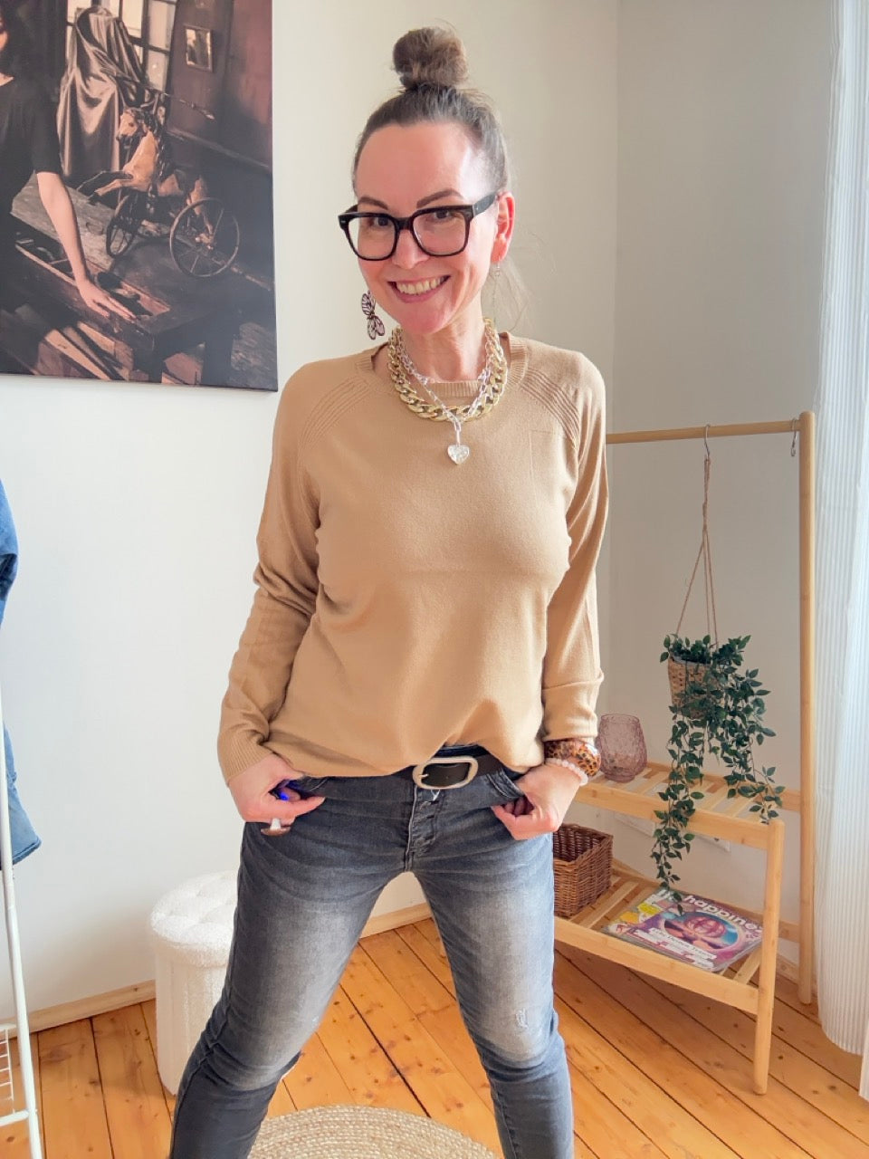 Pulli Magda Cappuccino