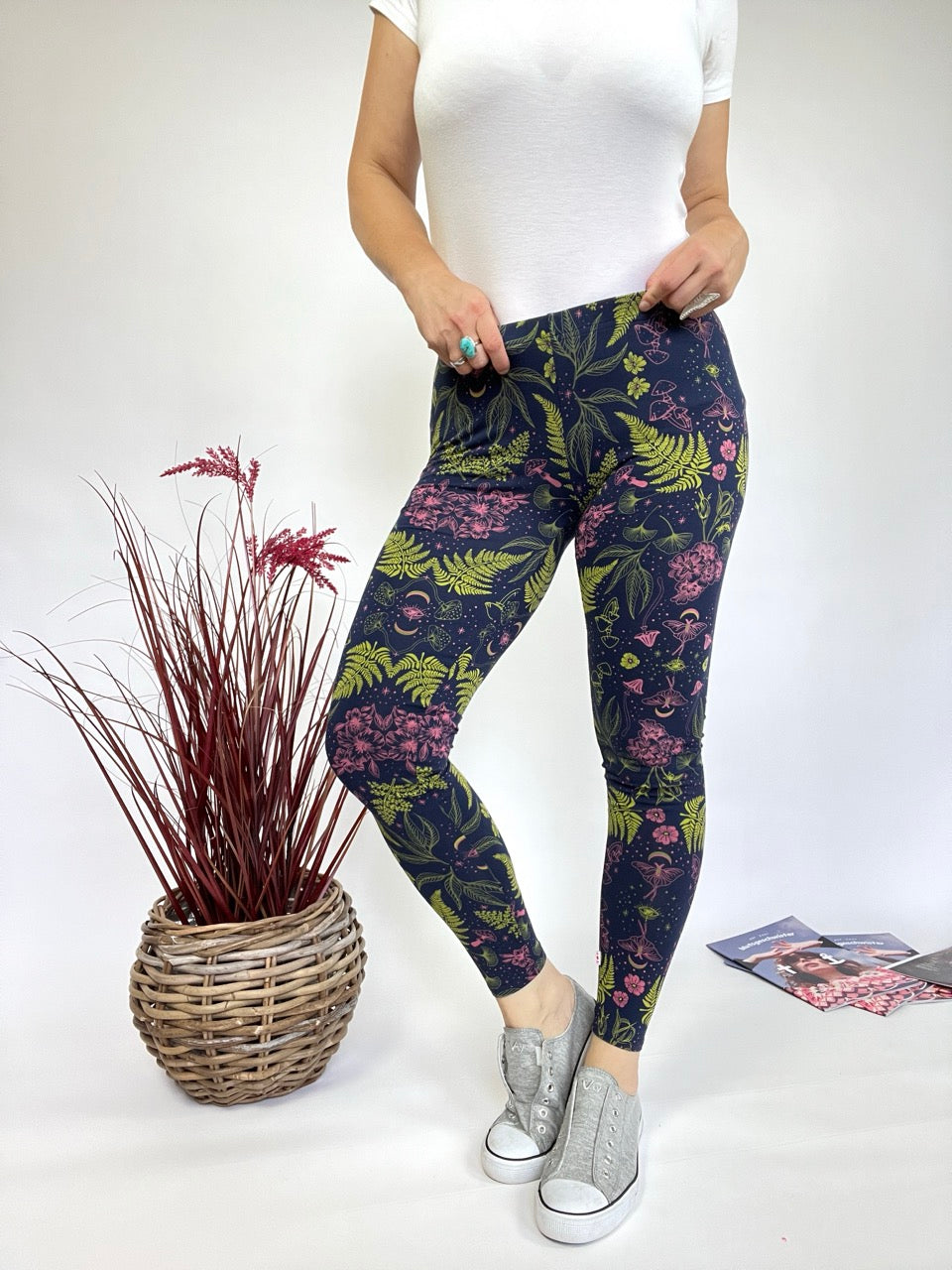 Leggings Elfenhain Blau