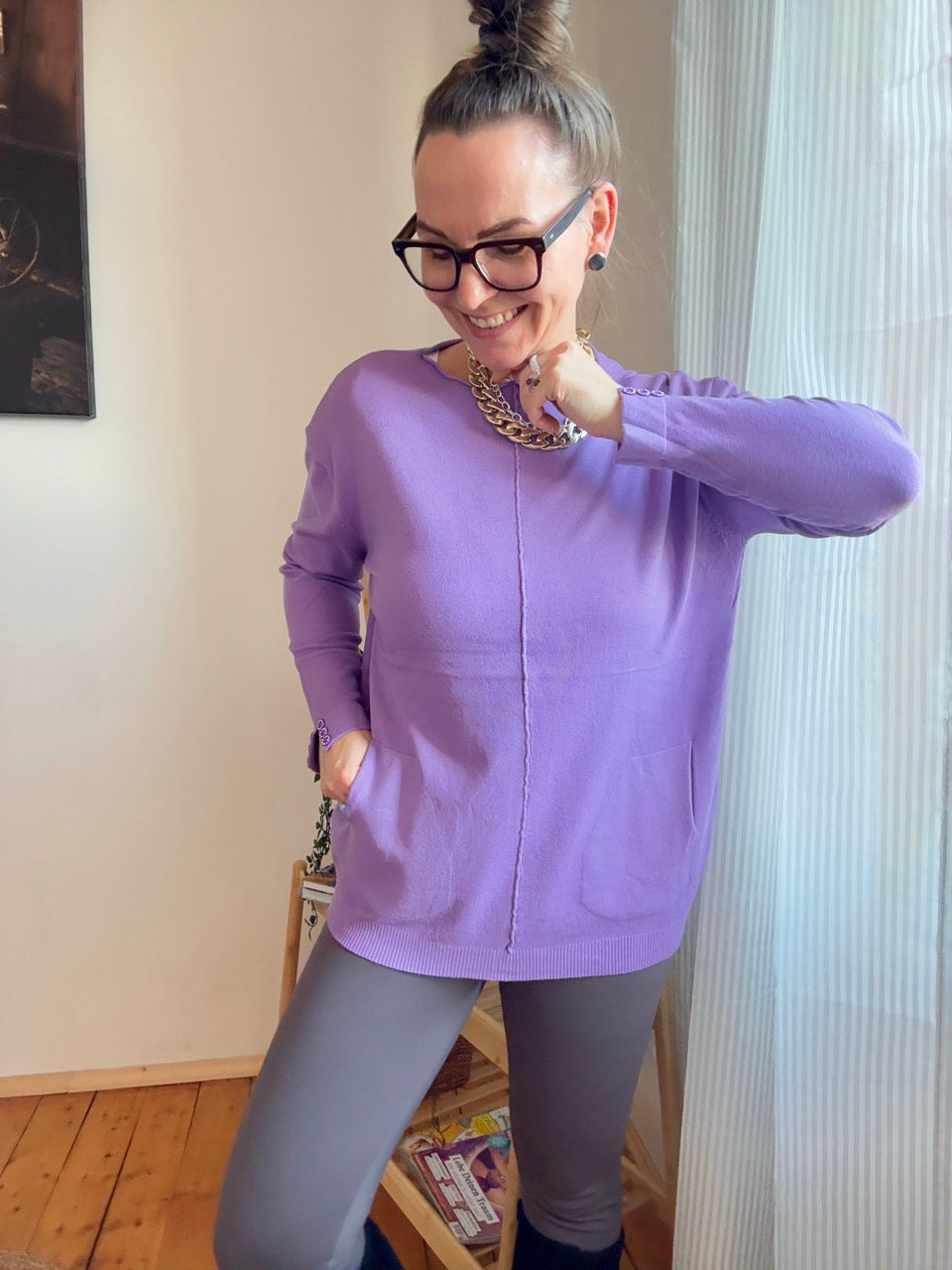 Pulli Mona Lavendel