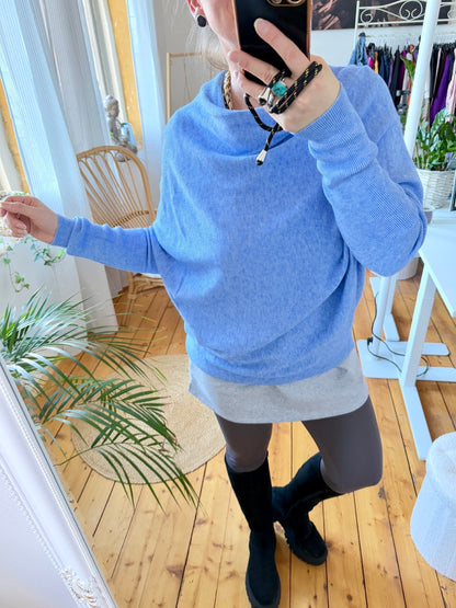 Pulli Mimi Morgenschön Hellblau meliert