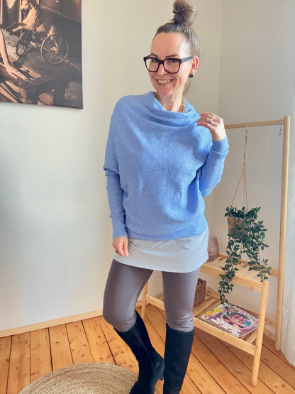 Pulli Mimi Morgenschön Hellblau meliert