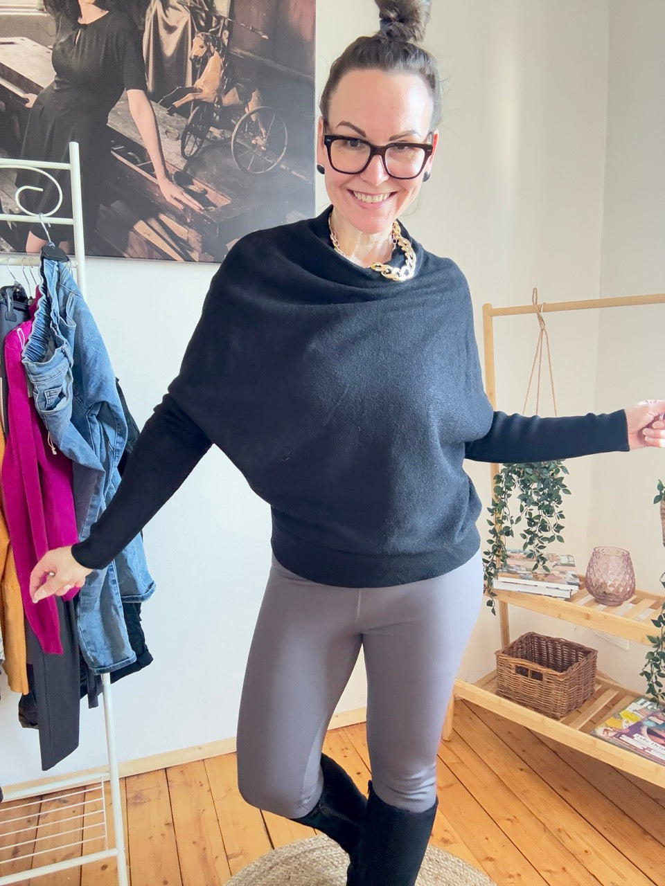 Pulli Mimi Morgenschön Schwarz