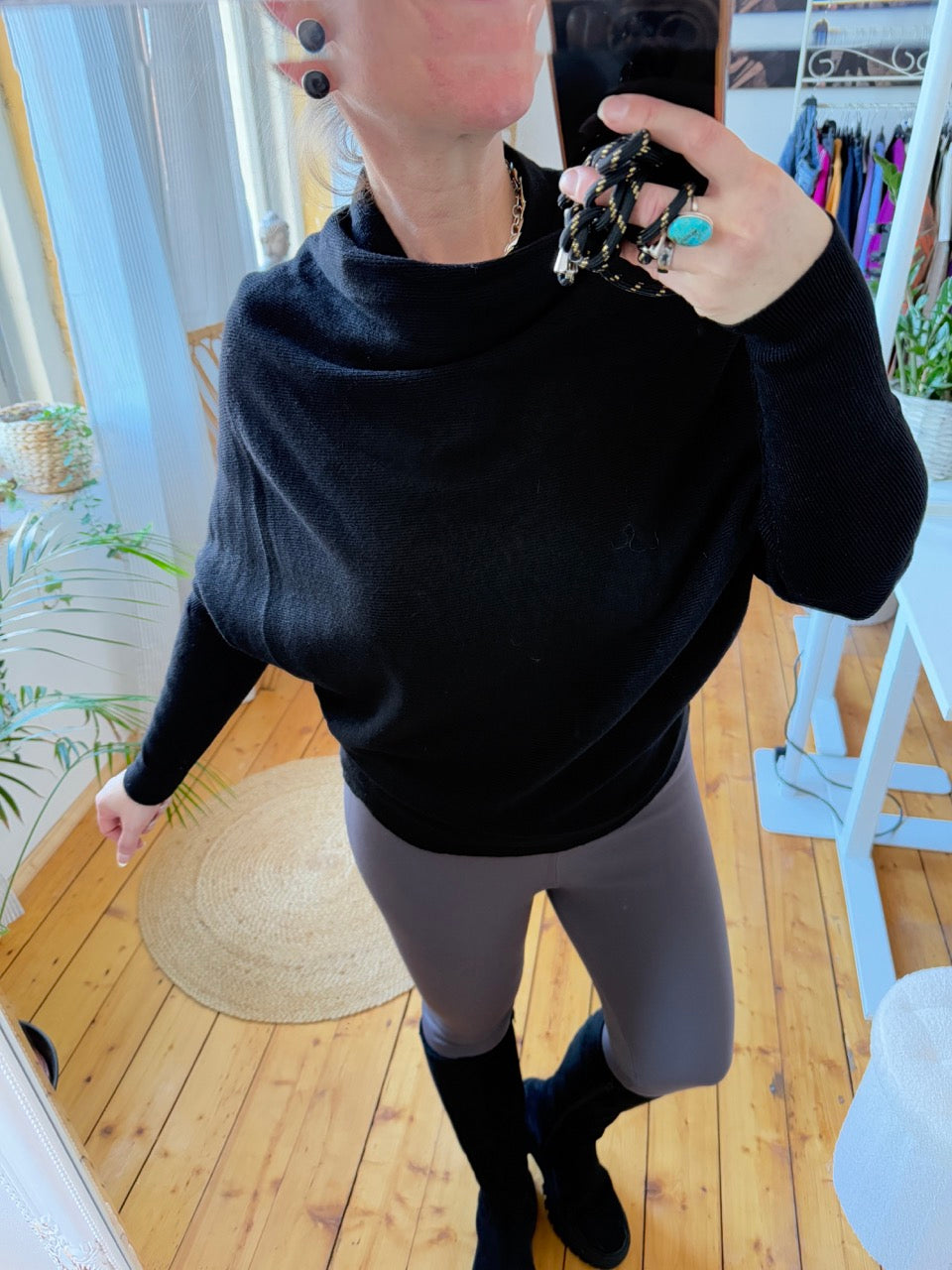 Pulli Mimi Morgenschön Schwarz