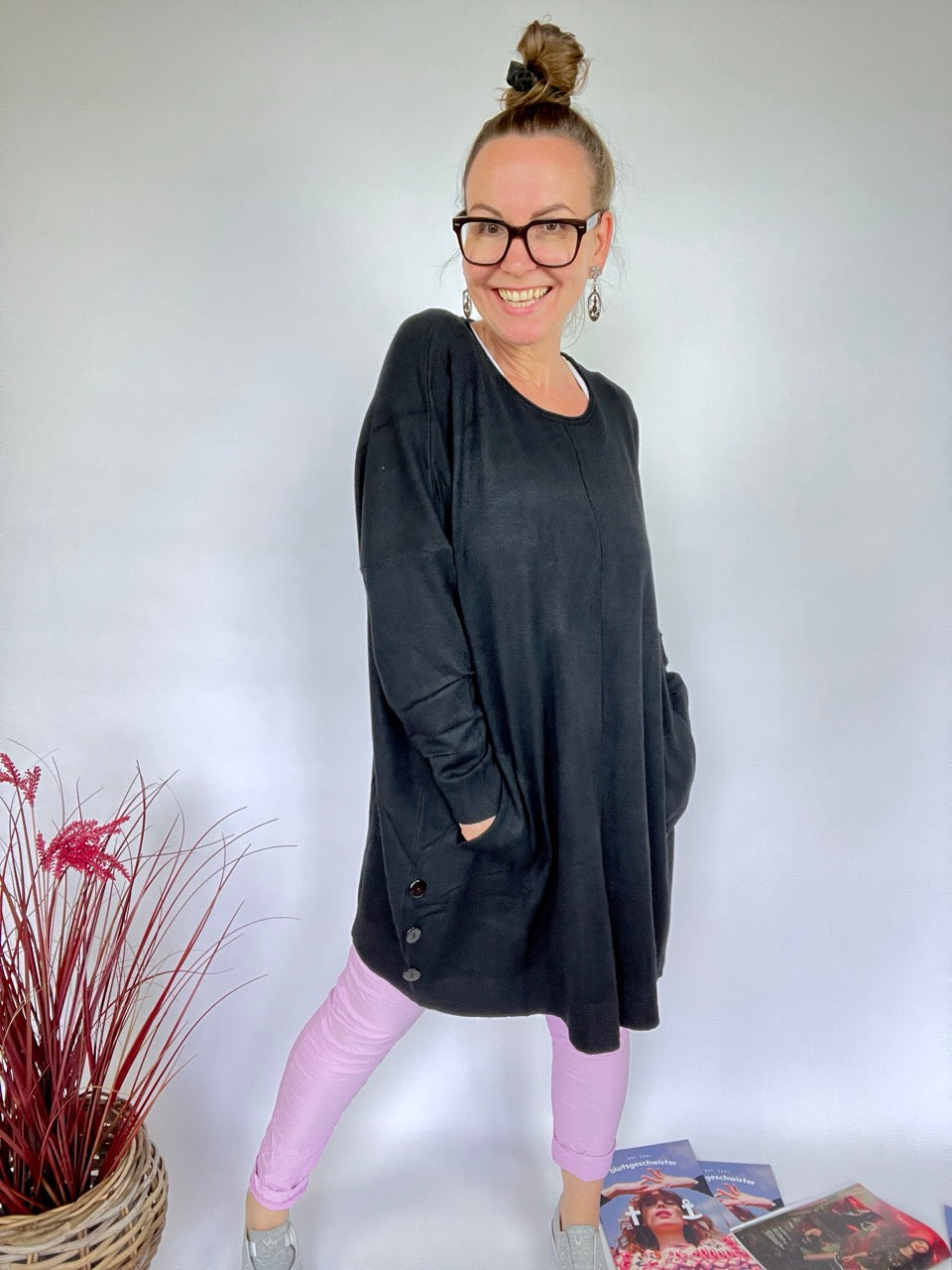 Pulli Loretta Schwarz