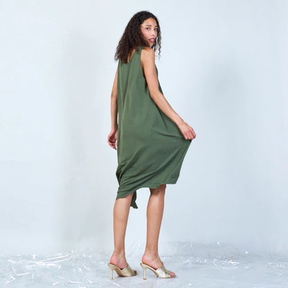 Kleid Silvi Olive Grün