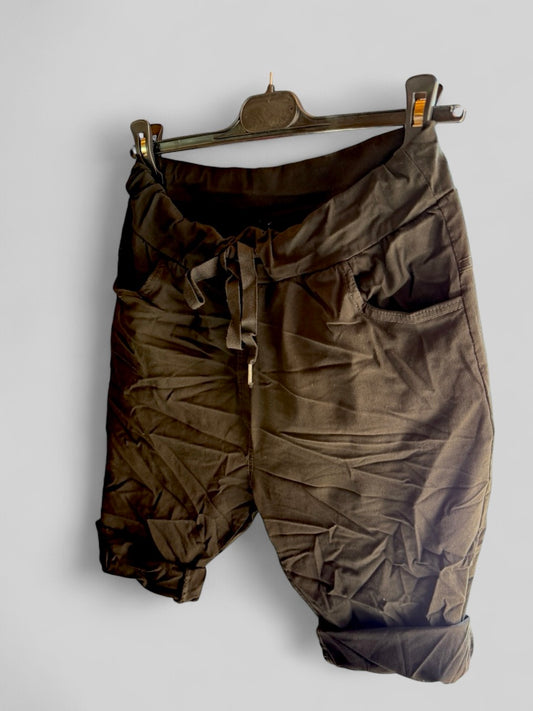 Jogpants Short Nice Style Schwarz