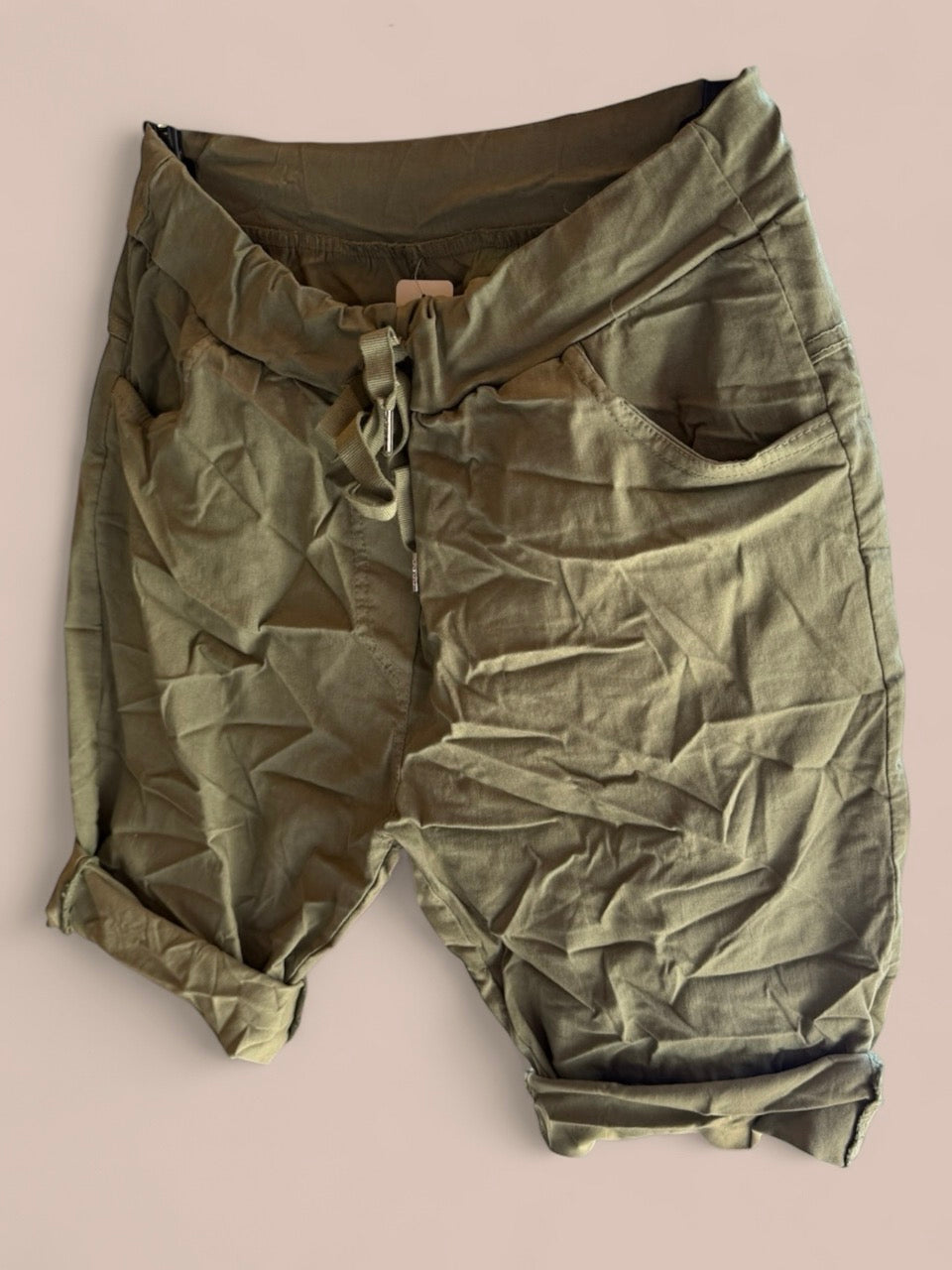 Jogpants Short Nice Style Olive