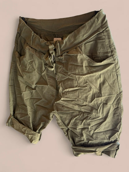 Jogpants Short Nice Style Olive