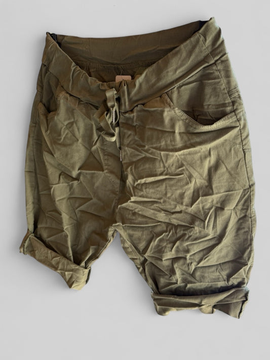 Jogpants Short Nice Style Olive