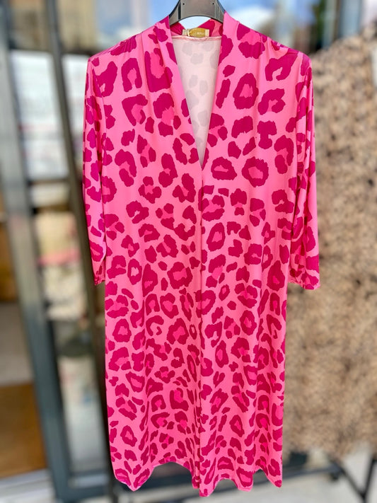Kleid Tunika Lissy Fuchsia