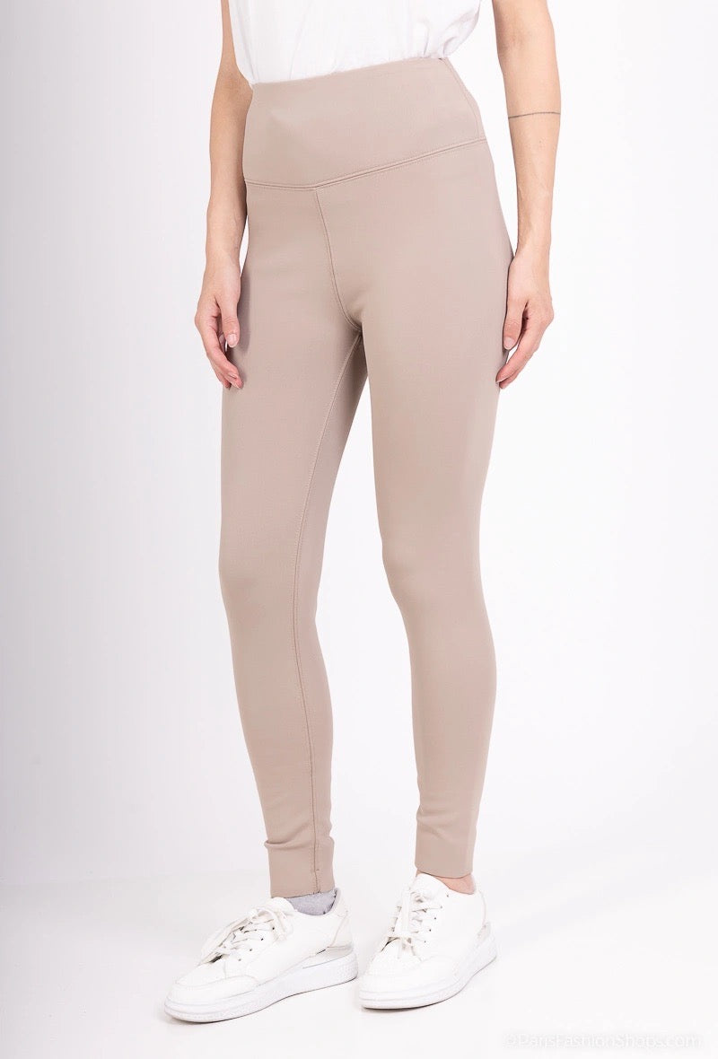 Leggings Thermo Taillenhose Cream