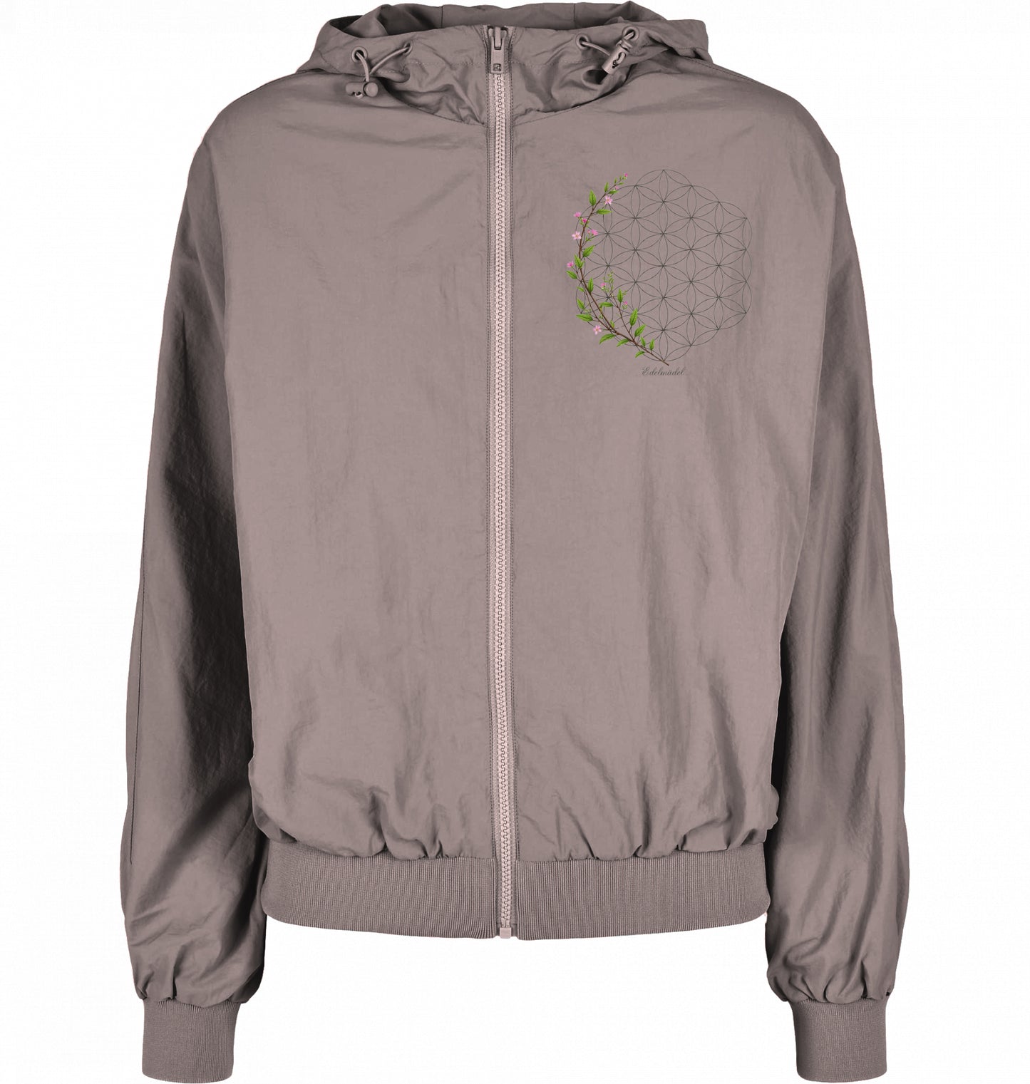 Jacke Edelmädel Blume des Lebens
